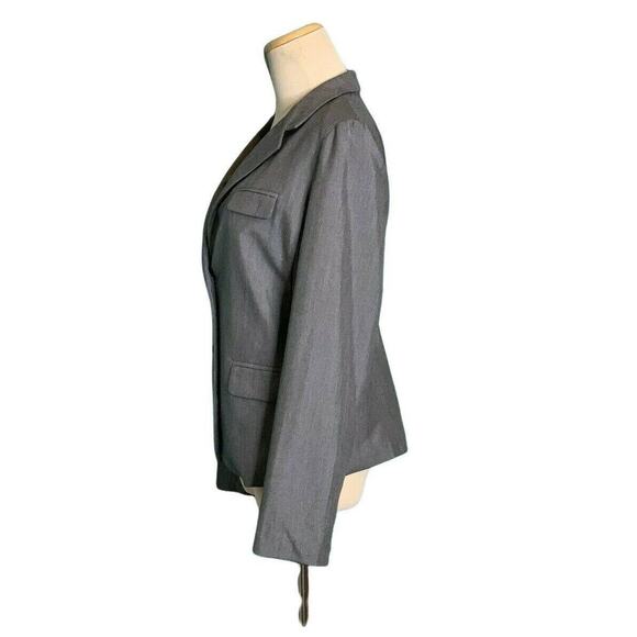 Gap Silver Career Preppy Blazer Sz 10 - Picture 7 of 10